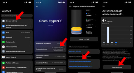 Desfragmentar Xiaomi