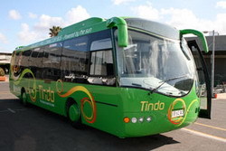 Autobús eléctrico con energía solar