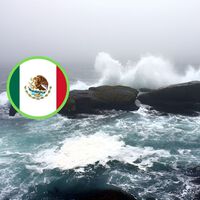 Protección Civil lanza advertencia: no se acerquen a la playa. Frente frío 32 llega a México con fuertes vientos y lluvias intensas 