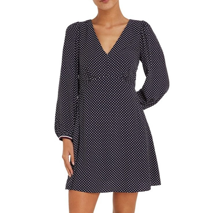 Tommy Hilfiger Vestido corto de manga larga