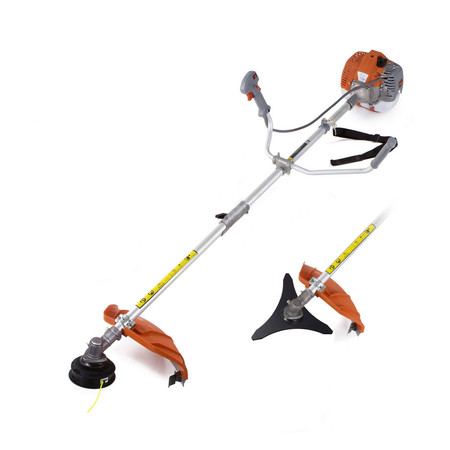 La desbrozadora 2 en 1 con motor gasolina 65cc que viene con cabezal nylon y disco de Greencut cuesta 84,99 euros en eBay