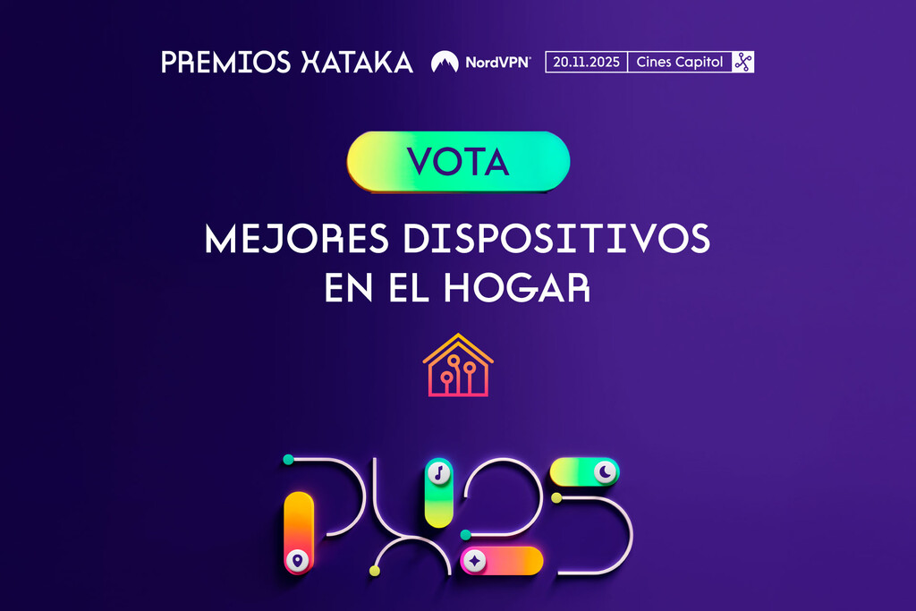 Mejores dispositivos en el hogar: vota en los Premios Xataka NordVPN 2025