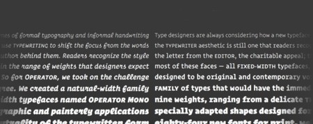 Diseñan una fuente de texto especialmente pensada para programar