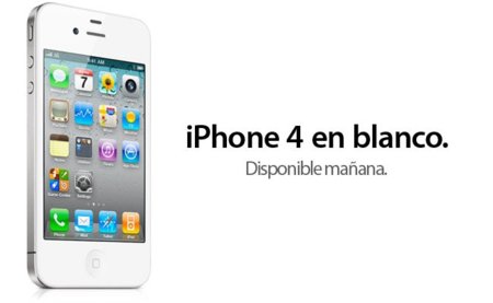 Apple confirma oficialmente el lanzamiento del iPhone 4 de color blanco