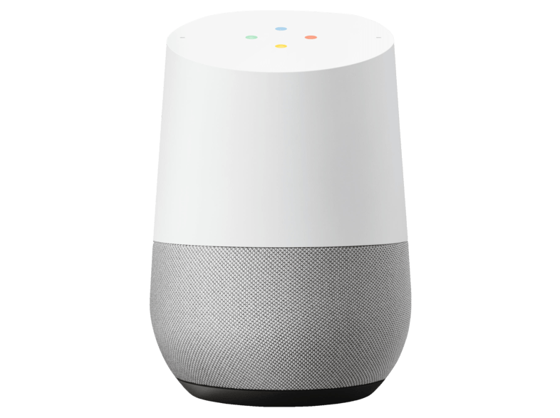 Altavoz inteligente - Asistente Google Home, Smart Home, Domótica, Bluetooth, Sonido 360º, Tiza
