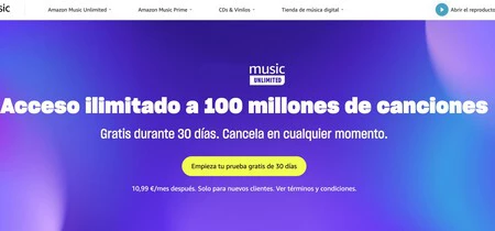 Amazon Music Unlimited Prueba Gratis