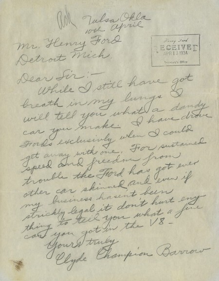 Henry Ford V8 Carta