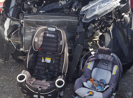 Una madre nos muestra la importancia de colocar siempre correctamente a nuestros hijos en la silla del coche