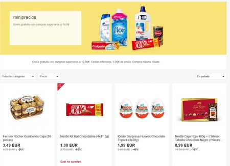 Miniprecios en eBay: cientos de artículos de uso diario rebajados y con envío gratis a partir de 19,99 euros