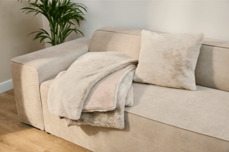 Manta para sofá Aldi