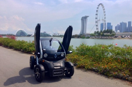 El Renault Twizy no puede venderse en Singapur por falta de categoría en la que clasificarlo