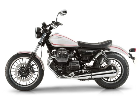 Moto Guzzi V9 Roamer Latsx Bianco