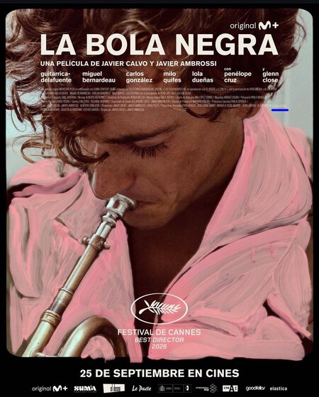 Póster de 'La bola negra'