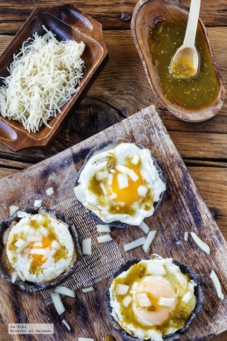 Sopes con huevo. Receta