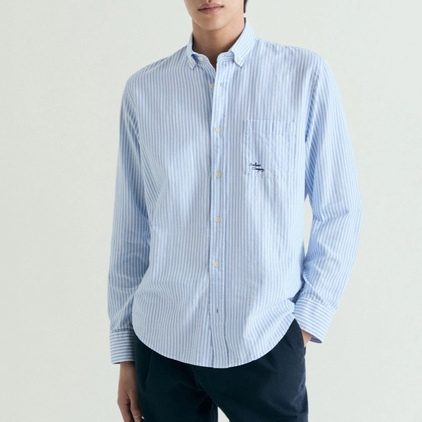 Camisa de hombre regular fit a rayas Scalpers


