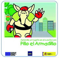 Pillo el Armadillo enseña a los más pequeños a utilizar el cinturón