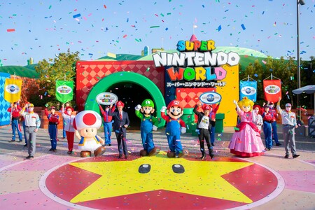Super Nintendo World por fin ha abierto sus puertas con Mario y Shigeru Miyamoto inaugurándolo