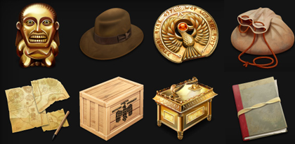 Iconos de Indiana Jones en Iconfactory