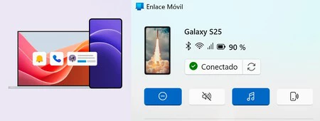 Galaxy S25 Enlace Windows