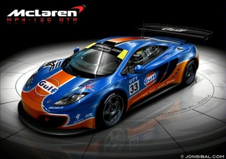 Pinturas de Guerra: McLaren MP4-12C GTR