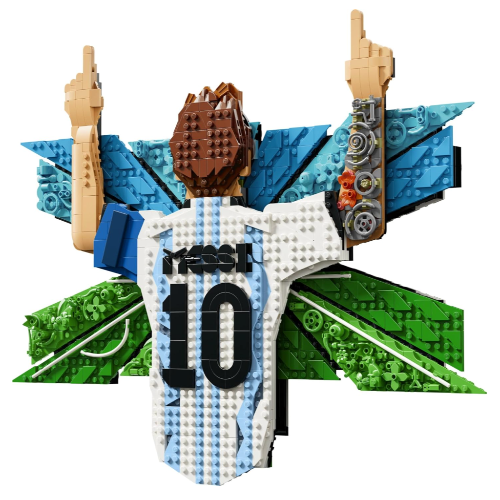 Sets LEGO CR7, Messi, Mbappé y Vini Jr.