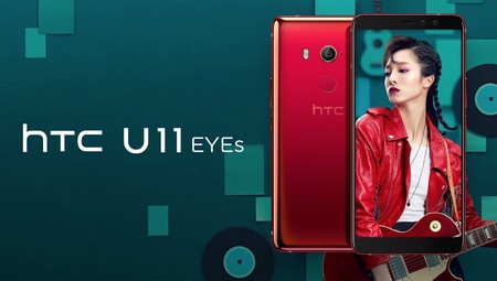 HTC U11 Eyes: marcos estrujables, resistencia al agua y cámara doble frontal para selfies