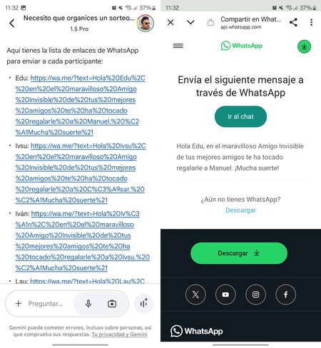 Amigo Invisible Gemini