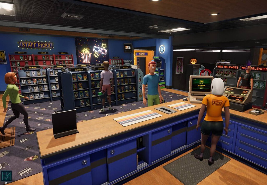 Steam tiene un nuevo subgénero de culto nostálgico: simuladores de gestión de videoclubs y reparación de videojuegos