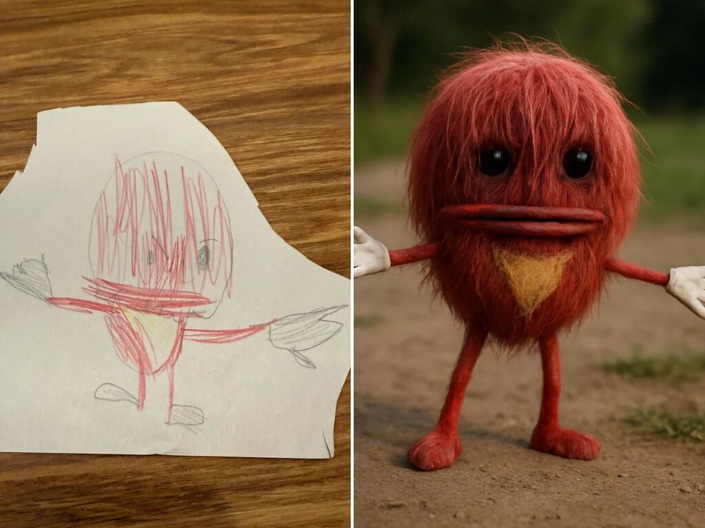 Cómo convertir los dibujos de tu hijo en fotografías hiperrealistas usando ChatGPT 