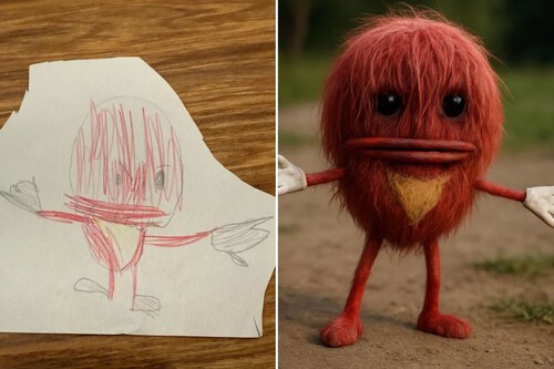 chatgpt convertir dibujos niños reales