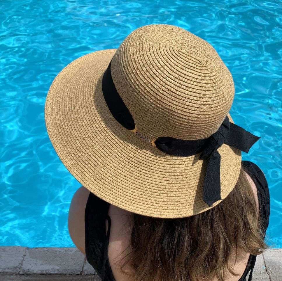 Sombrero de mujer capri con protección solar Illums