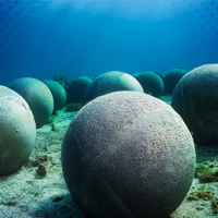 Experimento alemão comprovou que esferas de concreto são baterias fantásticas e Califórnia está afundando uma de 9 metros no oceano 