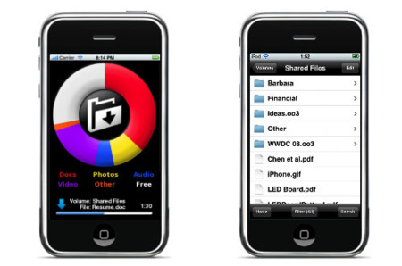 DataCase, gestiona inalámbricamente el contenido de tu iPhone/iPod Touch