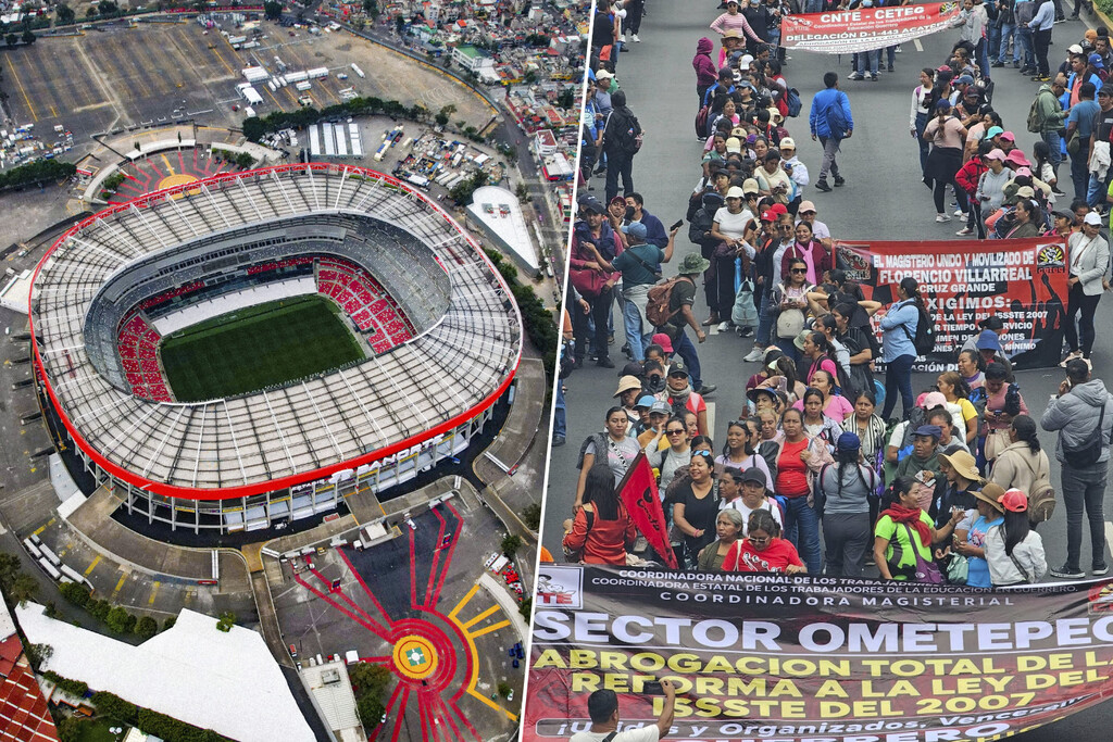 México ha convertido la inauguración del Mundial en su mayor escaparate. Una ola de protestas amenaza con volverlo en su contra