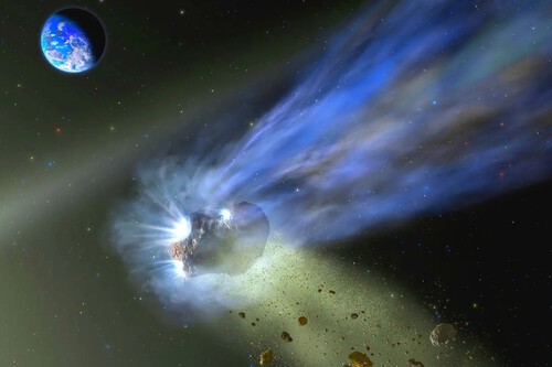 Cometa 3I/ATLAS / Imagem: NASA / SOFIA / Lynette Cook