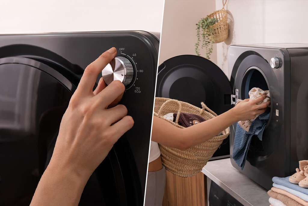 Adiós al tendedero en el dormitorio o en el salón: esta es la secadora sin instalación y compacta ideal para pisos pequeños