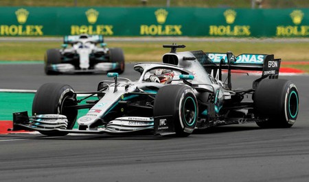 Hamilton Bottas Silverstone F1 2019