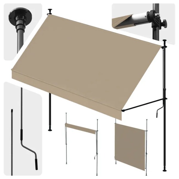 Toldo retráctil 300x120cm Cityline