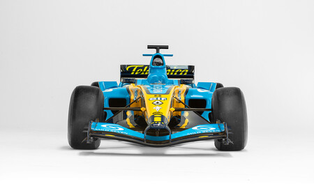 El Renault R24-07 (2004) de Fernando Alonso