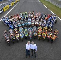 Los pilotos Piaggio se fotografían en Estoril