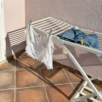 La lluvia ya no será un problema porque este tendedero plegable, resistente y barato tiene todo para tener la ropa seca en poco tiempo 