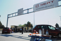 La huelga paraliza la producción de automóviles en España