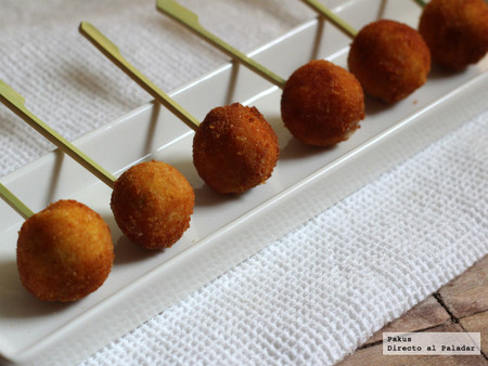 Receta de aceitunas a la villaroy