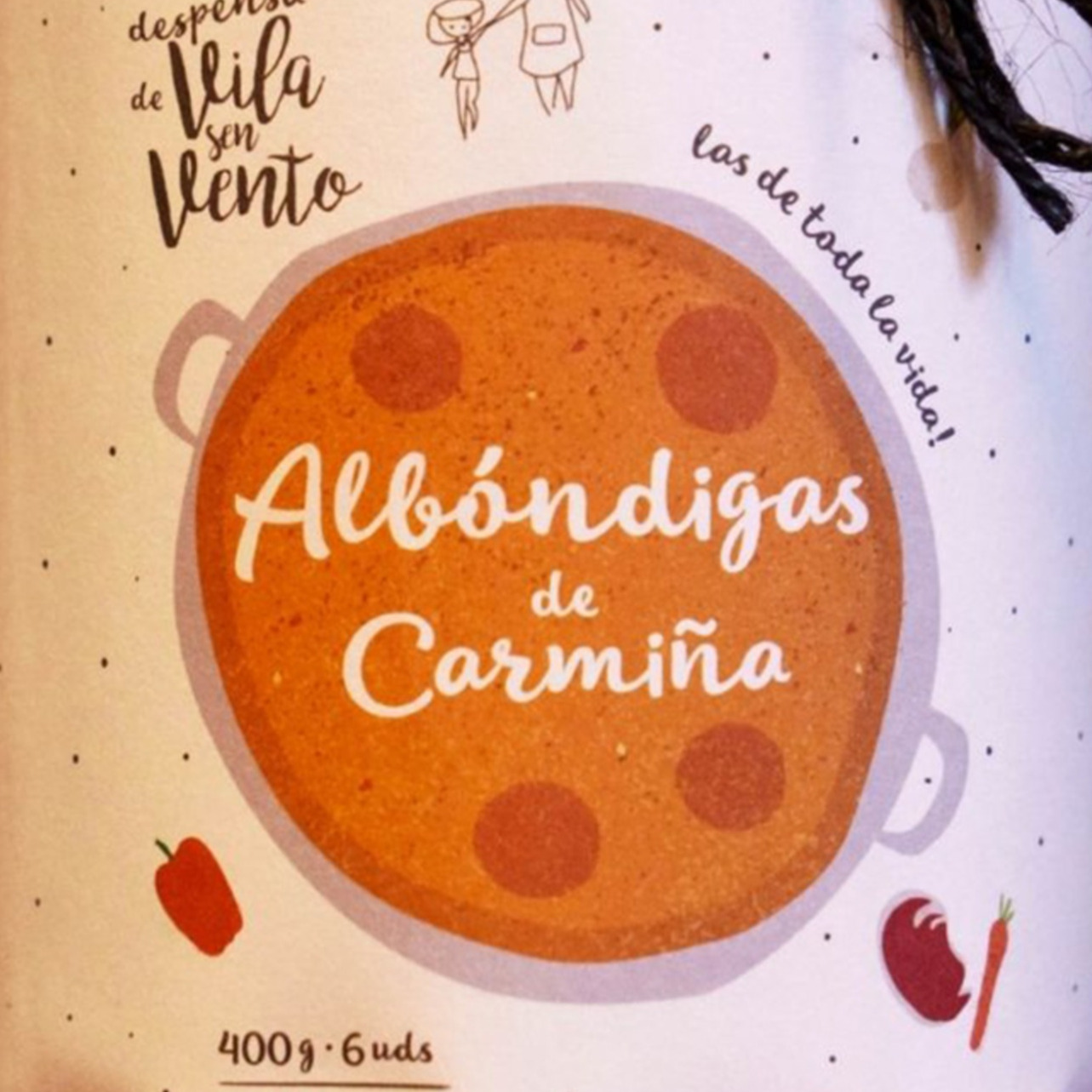 Vila Sen Vento - Albóndigas de Carmiña Vila Sen Vento.