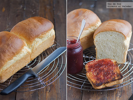 Pan de leche fácil. Receta