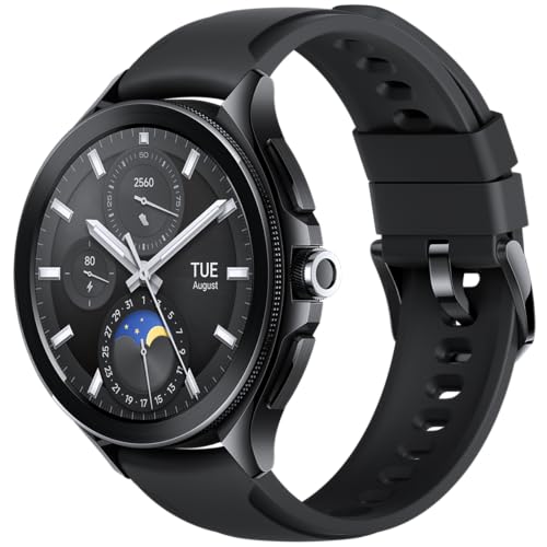 Xiaomi Watch 2 Pro, Versión Bluetooth, Qualcomm Snapdragon W5+ Gen 1, Wear OS x MIUI Watch, Pantalla AMOLED 1,43", Monitor Frecuencia Cardíaca y Sueño, Negro (Versión ES + 3 años de garantía)