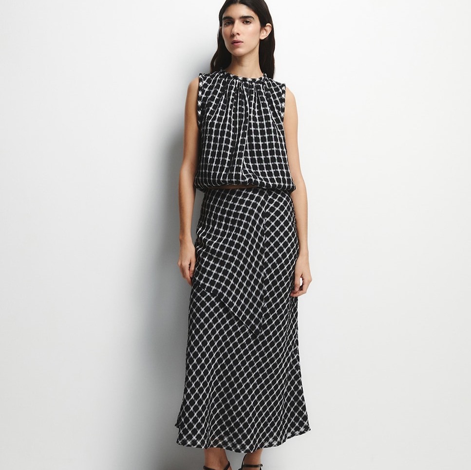 Falda de cuadros Sfera