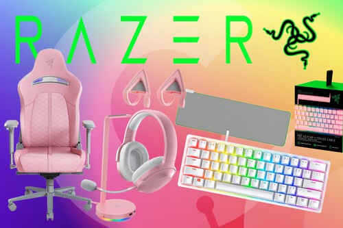Las chicas también juegan: esta selección de periféricos y complementos gaming de Razer está rebajada en Amazon por San Valentín