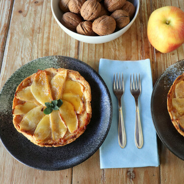 Hojaldre y manzana: las tartaletas fáciles que gustan a todo el mundo 