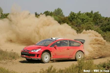 Las imágenes del test de Petter Solberg
